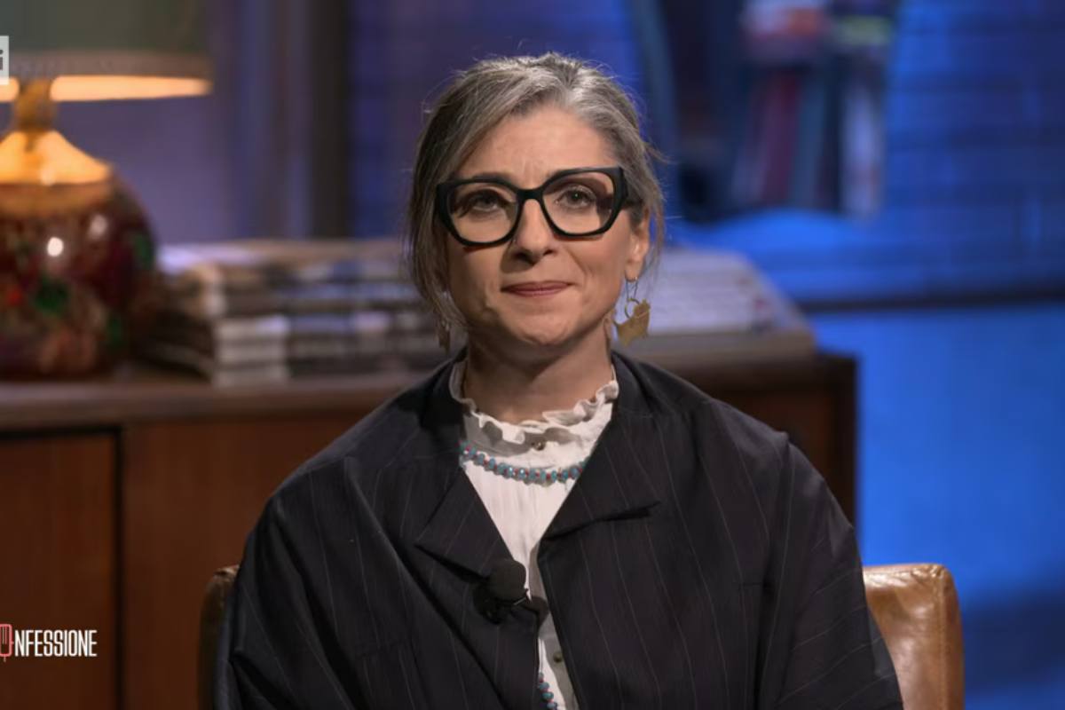 Primo piano di Francesca Albanese, ospite Rai