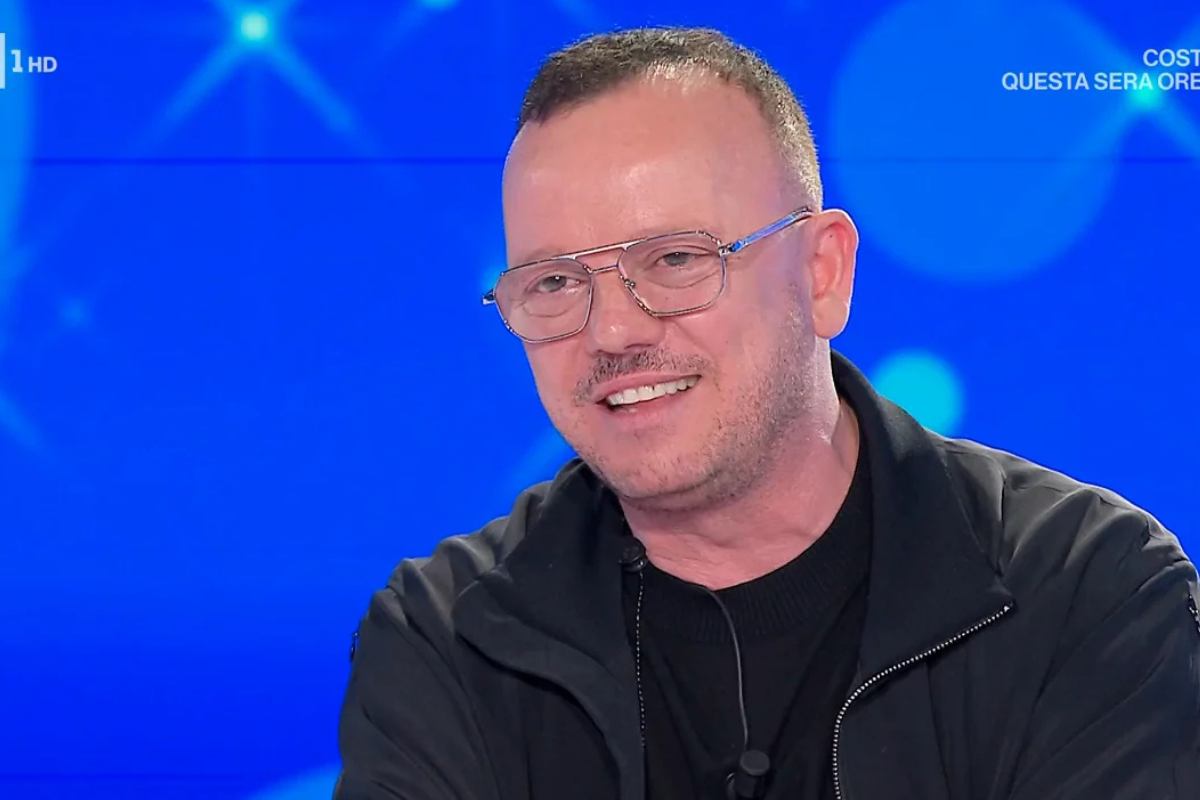 Primo piano di Gigi D'Alessio