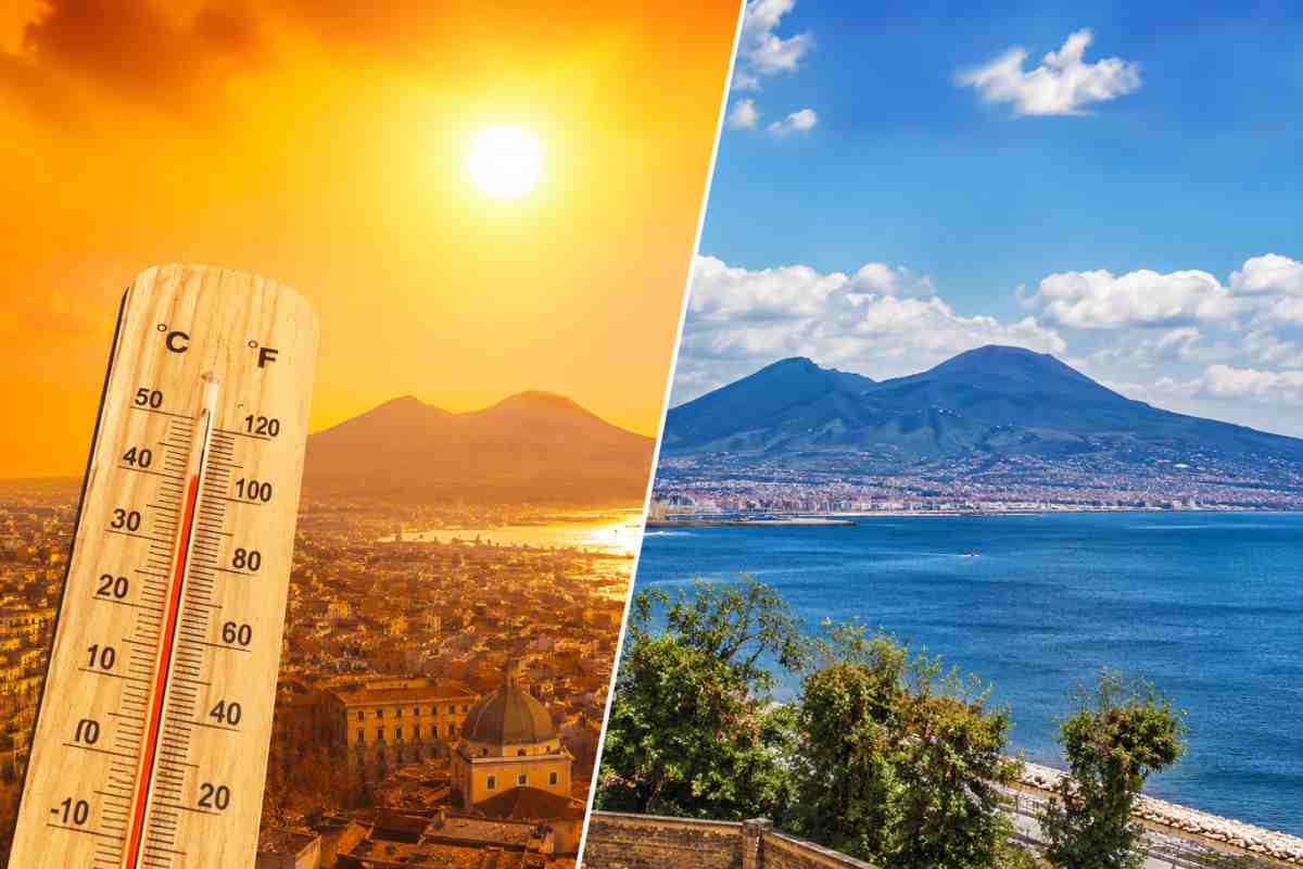 Napoli, calano le temperature