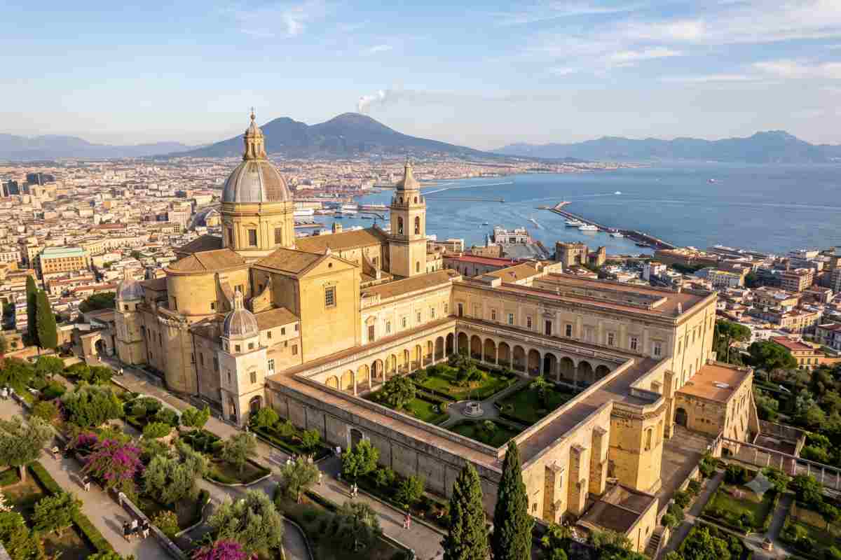 Panoramica certosa san martino