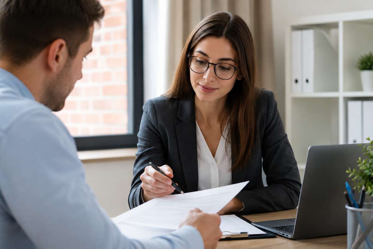 Ragazza offerta di lavoro